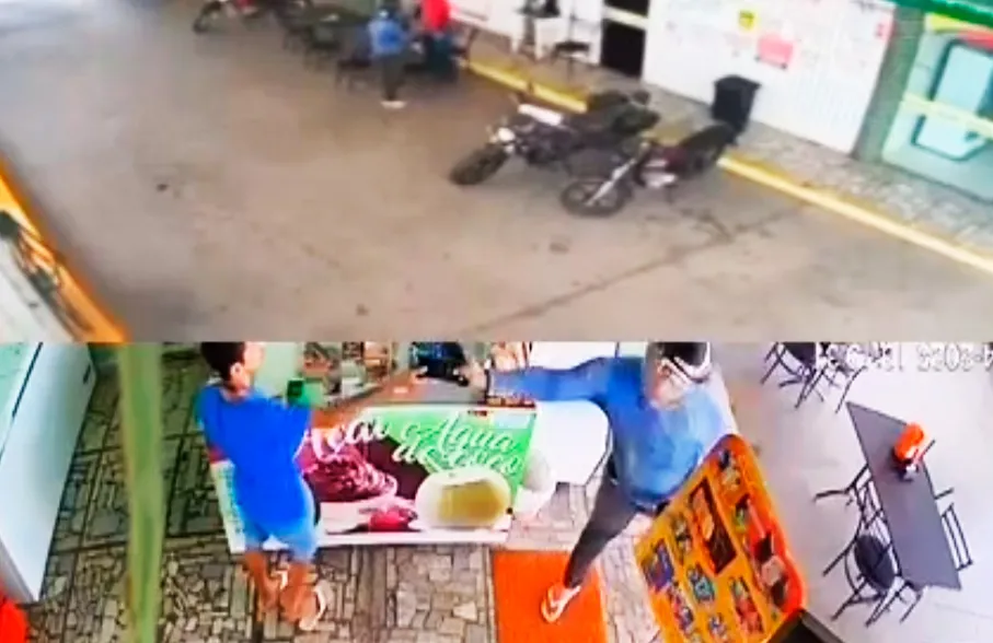 Foto: Sistema de Segurança do POSTO