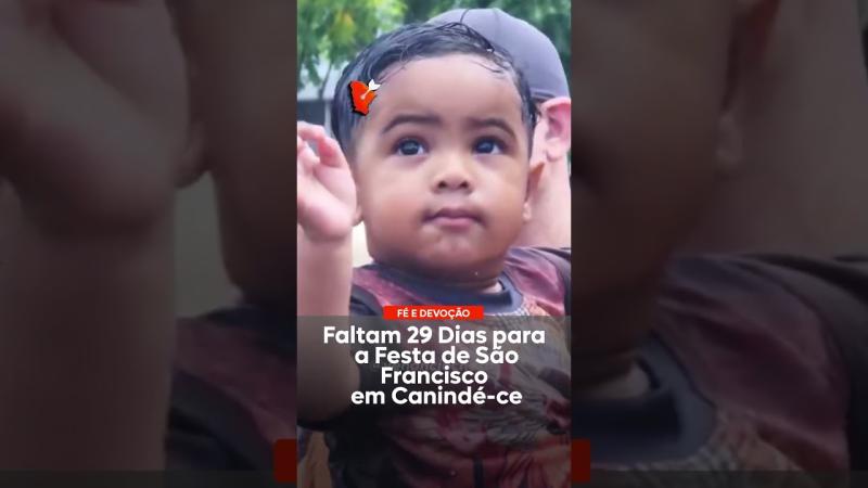Faltam 29 Dias para a Festa de São Francisco em Canindé 