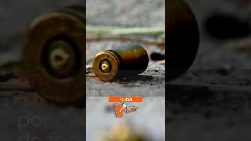 Em Canindé residência é alvejada por disparos de arma de fogo
