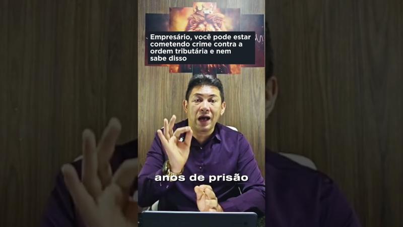EMPRESÁRIO, ATENÇÃO! Você pode estar cometendo crime contra a ordem tributária e nem sabe disso. @advjorgealves